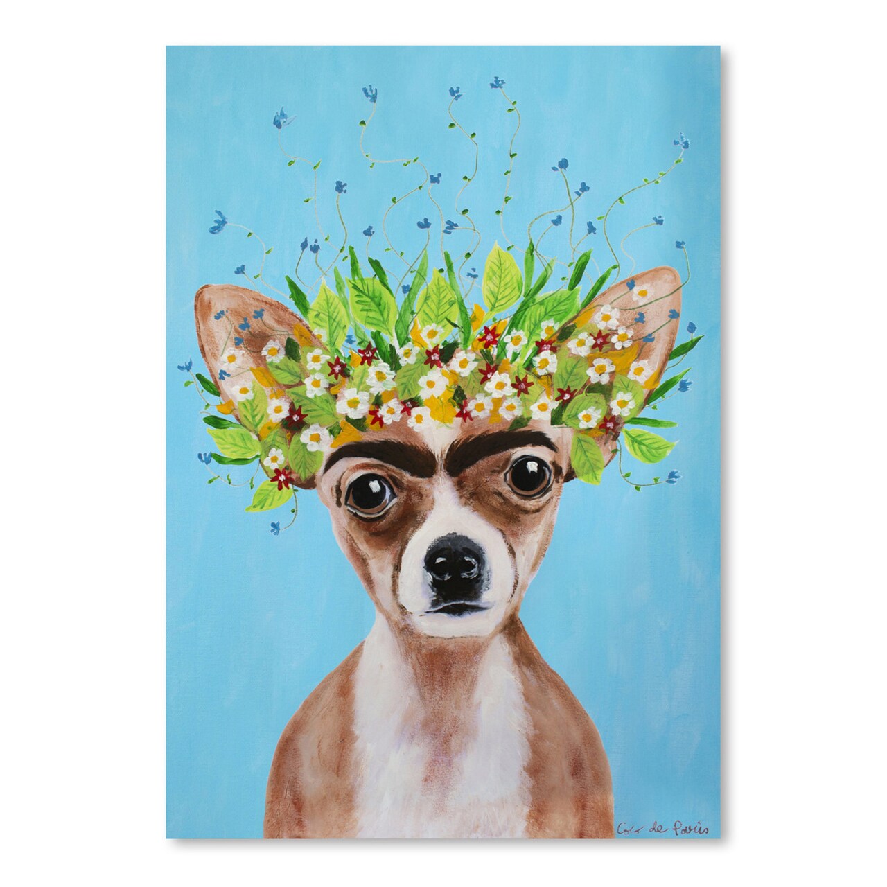 Chihuahua by Coco De Paris  Poster Art Print - Americanflat